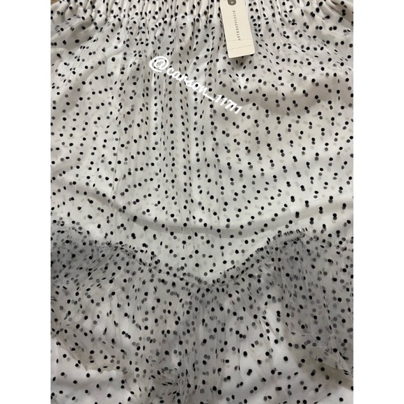 🦄NWT Anthropologie Asymmetrical Tulle Skirt S - Picture 6 of 6